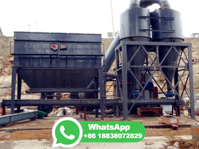 Scaleup procedure for continuous grinding mill design using .