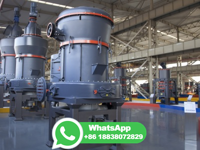 Equipment Sizing: Crusher or Grinding Mill